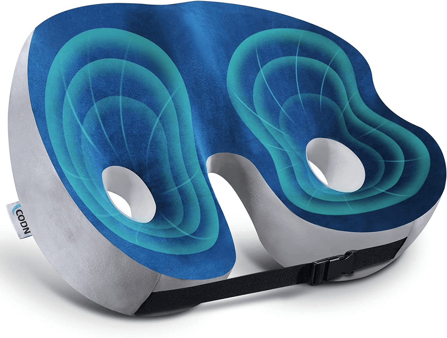 BowLift | Adjustable Memory Foam Sit Bone Relief Seat Cushion