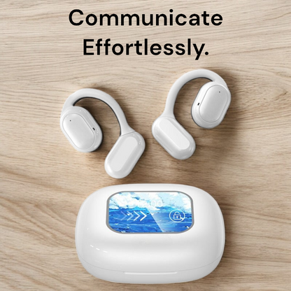 Skanto | SmartSpeak AI Translator Earbuds – Real-time Language Translation, Hi-Fi Audio, Bluetooth 5.2