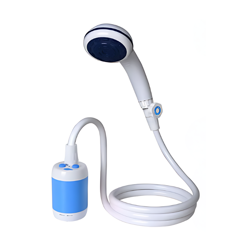 Skanto | AquaJet Portable Outdoor Shower – Rechargeable Travel Shower for Camping with Adjustable Flow