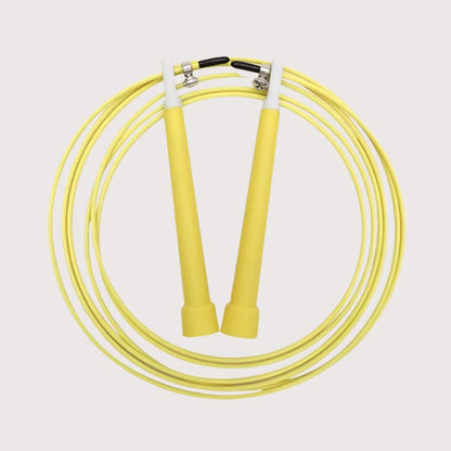 Professional jump rope with adjustable length and ergonomic handles.