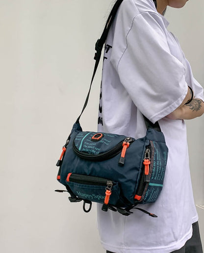 Water-repellent Men's Hip and Shoulder Bag – Versatile Travel and Outdoor Backpack | Karnz