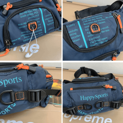 Water-repellent Men's Hip and Shoulder Bag – Versatile Travel and Outdoor Backpack | Karnz