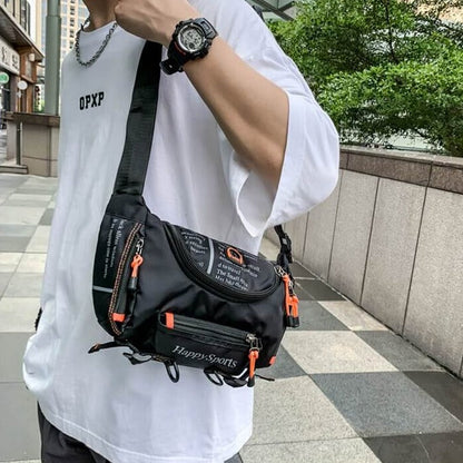 Water-repellent Men's Hip and Shoulder Bag – Versatile Travel and Outdoor Backpack | Karnz