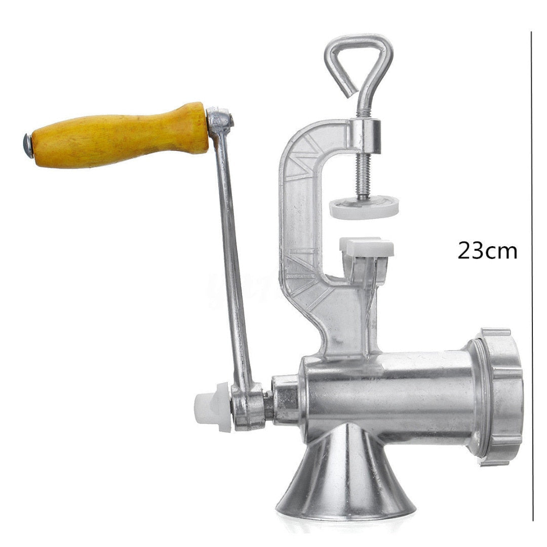 Manual Aluminum Alloy Meat Grinder Sausage Maker Grinder | Skanto