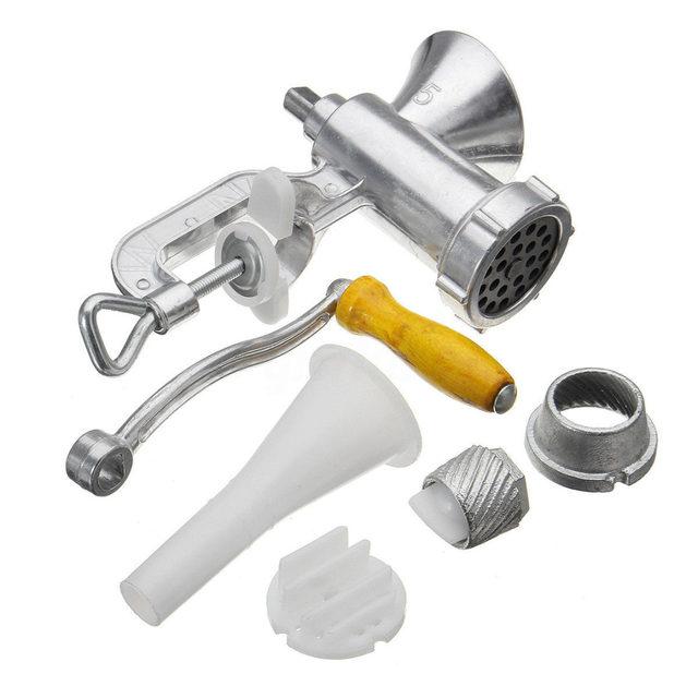 Skanto | Manual Meat Grinder and Sausage Maker Hand-Cranked Meat Grinder Cooking Tool