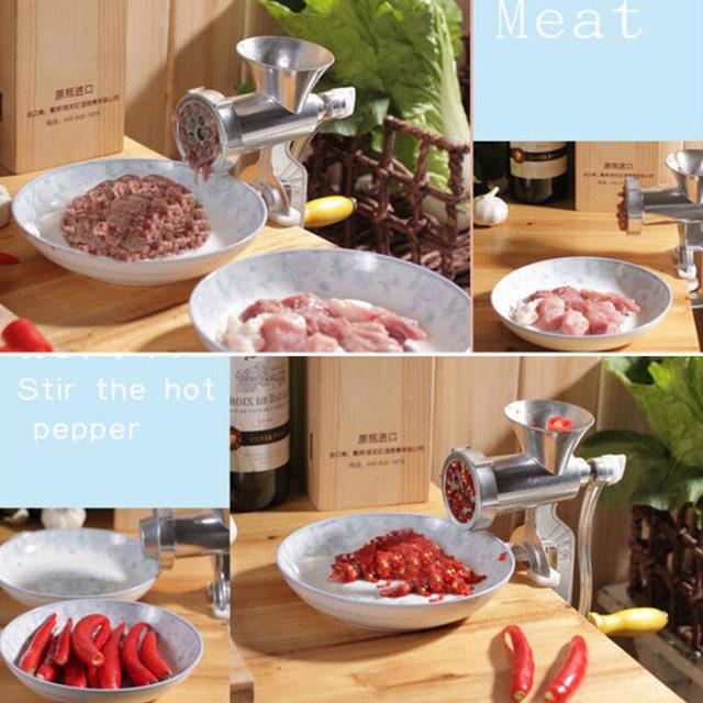Skanto | Manual Meat Grinder and Sausage Maker Hand-Cranked Meat Grinder Cooking Tool
