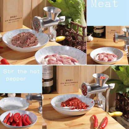 Skanto | Manual Meat Grinder and Sausage Maker Hand-Cranked Meat Grinder Cooking Tool