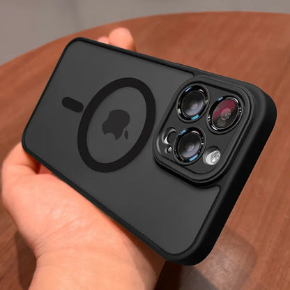 BowLift | Matte Armour Magnetic Case with Shock Protection & Magsafe Support – 1+1 FREE