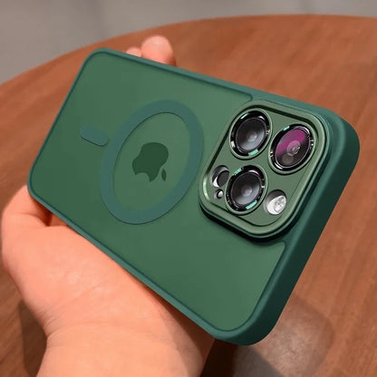BowLift | Matte Armour Magnetic Case with Shock Protection & Magsafe Support – 1+1 FREE