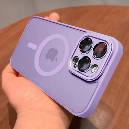 BowLift | Matte Armour Magnetic Case with Shock Protection & Magsafe Support – 1+1 FREE