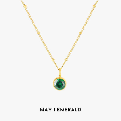 Aurora Birthstone Necklace - An Enchanting Connection