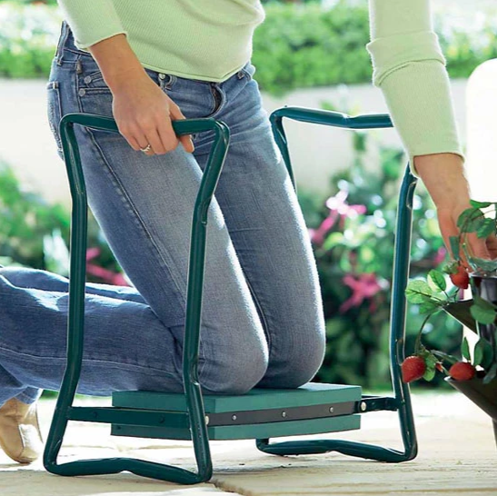 Garden Kneeler - Padded Garden Seat Kneeler with Handles Skanto