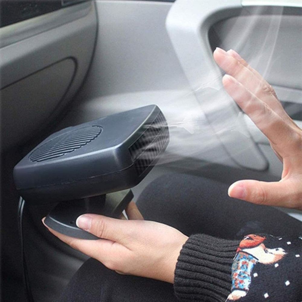 Skanto | TurboHeat | 12V Car Heater – 150W/300W Ceramic Fan Heater, Portable Car Defroster & Warmer