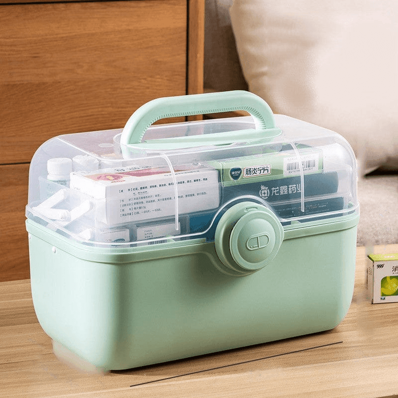 BowLift | MediSmart Pill Organiser – Compact Weekly Medicine Storage Box for Home & Travel