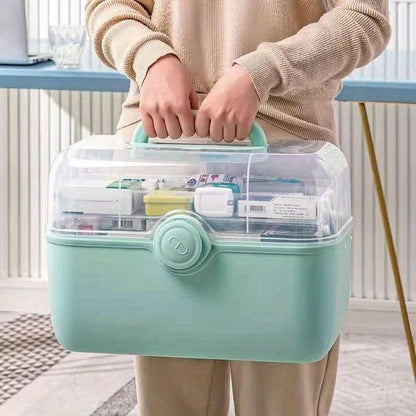 BowLift | MediSmart Pill Organiser – Compact Weekly Medicine Storage Box for Home & Travel