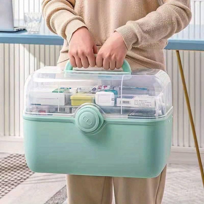 Skanto | MediSmart Pill Organiser – Compact Weekly Medicine Storage Box for Home and Travel