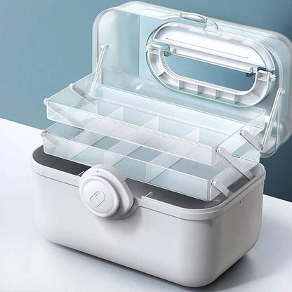 BowLift | MediSmart Pill Organiser – Compact Weekly Medicine Storage Box for Home & Travel