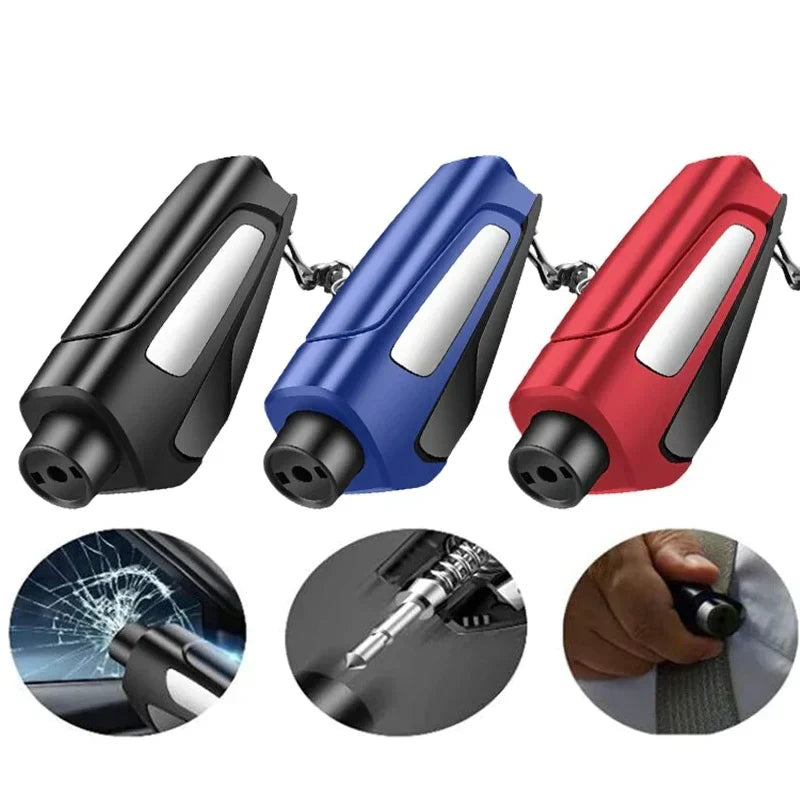 Skanto | Car Emergency Hammer with Seatbelt Cutter – Compact Safety Hammer for Rescue and Escape