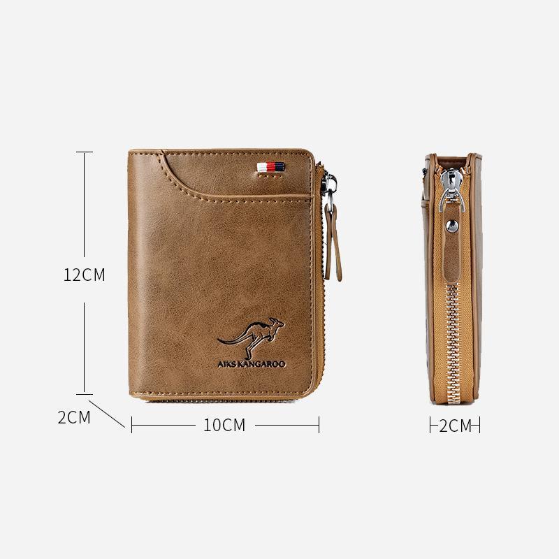 Skanto | Skanto Men's RFID-Blocking Wallet, Multifunctional Credit Card Holder