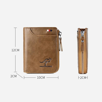Skanto | Skanto Men's RFID-Blocking Wallet, Multifunctional Credit Card Holder