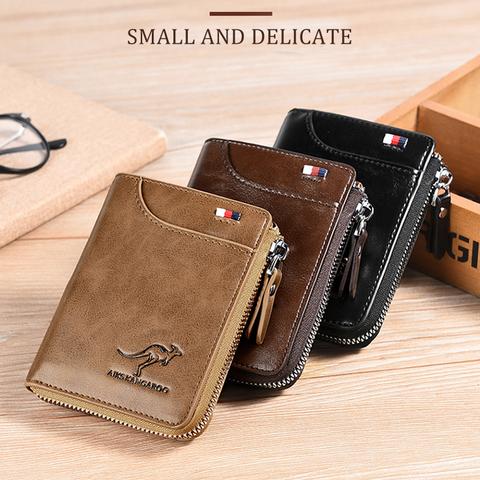 Skanto | Skanto Men's RFID-Blocking Wallet, Multifunctional Credit Card Holder