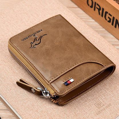 Skanto | Skanto Men's RFID-Blocking Wallet, Multifunctional Credit Card Holder