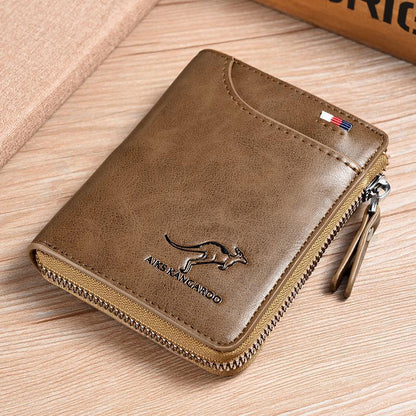 Skanto | Skanto Men's RFID-Blocking Wallet, Multifunctional Credit Card Holder
