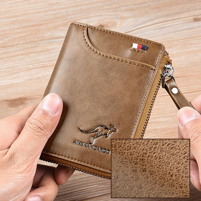 Skanto | Skanto Men's RFID-Blocking Wallet, Multifunctional Credit Card Holder