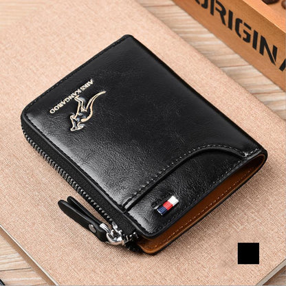 Skanto | Skanto Men's RFID-Blocking Wallet, Multifunctional Credit Card Holder