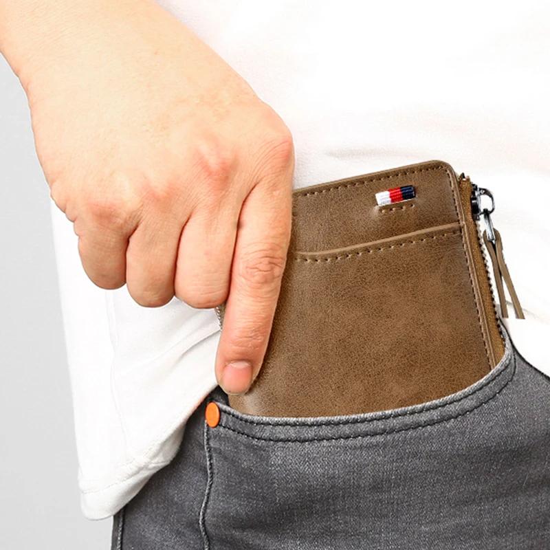 Skanto | Skanto Men's RFID-Blocking Wallet, Multifunctional Credit Card Holder