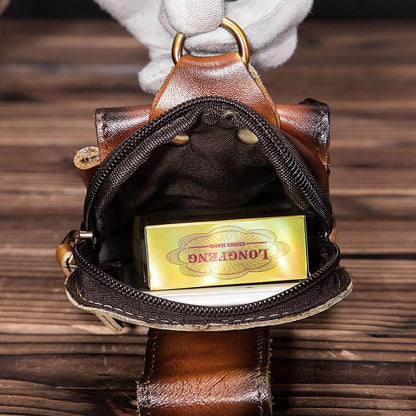 High-quality men's leather fanny pack – Guardian Leather
