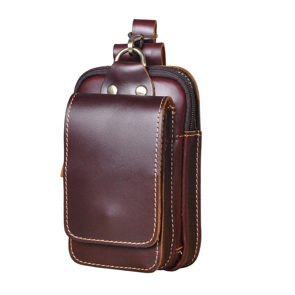 High-quality men's leather fanny pack – Guardian Leather