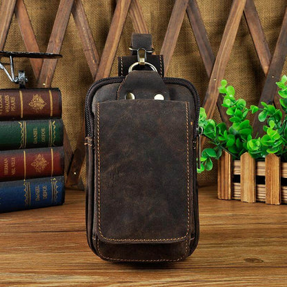 High-quality men's leather fanny pack – Guardian Leather