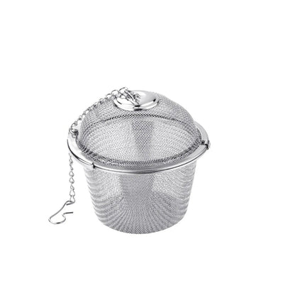 Mesh Infuser with Locking Chain Stainless Steel Tea Spice Filter Ball | Karnz