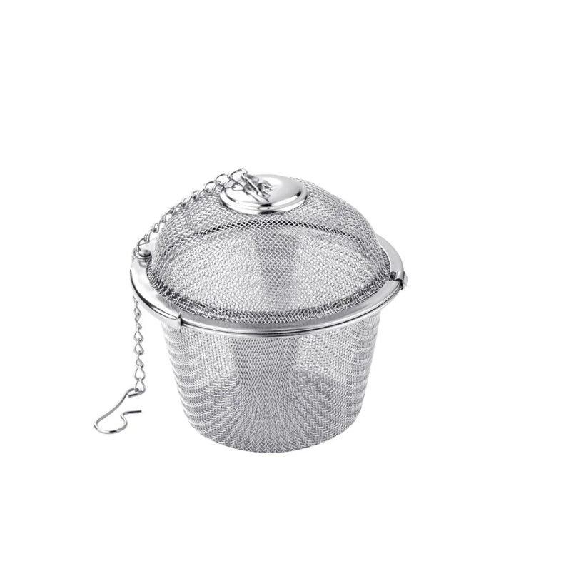 Mesh Infuser with Locking Chain Stainless Steel Tea Spice Filter Ball | Karnz