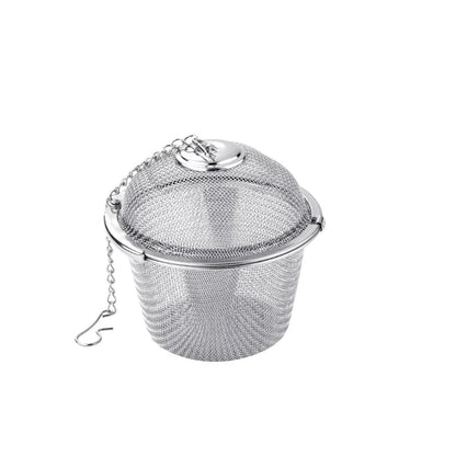 Mesh Infuser with Locking Chain Stainless Steel Tea Spice Filter Ball | Karnz