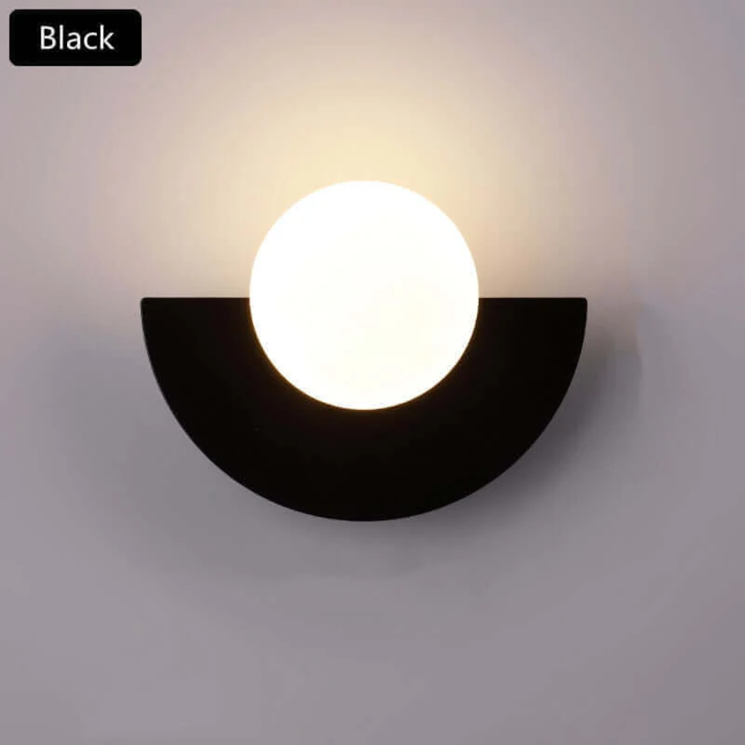 BowLift | Metal Half Moon Wall Lamp - LunaMetal