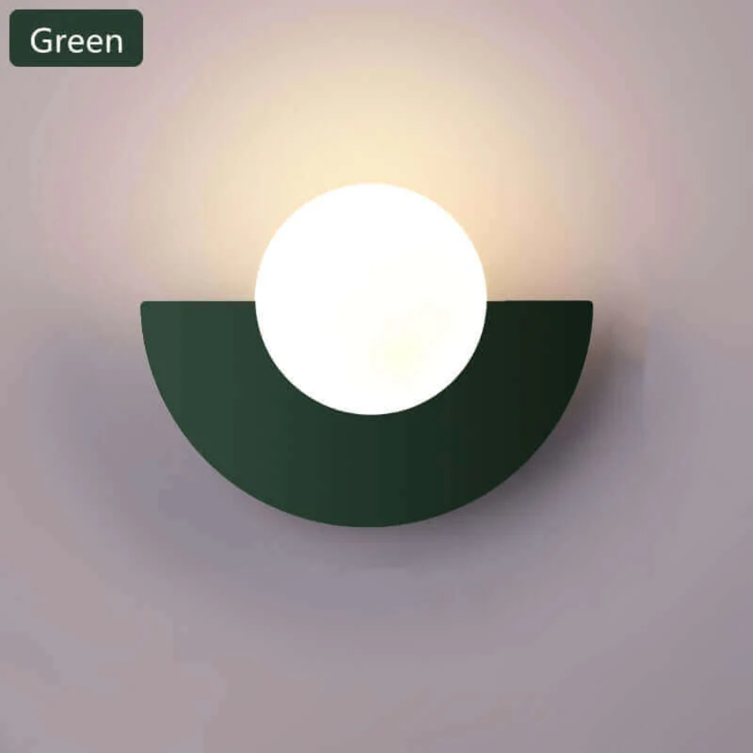 BowLift | Metal Half Moon Wall Lamp - LunaMetal