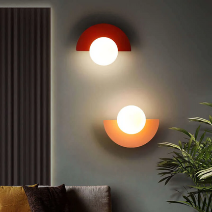 BowLift | Metal Half Moon Wall Lamp - LunaMetal