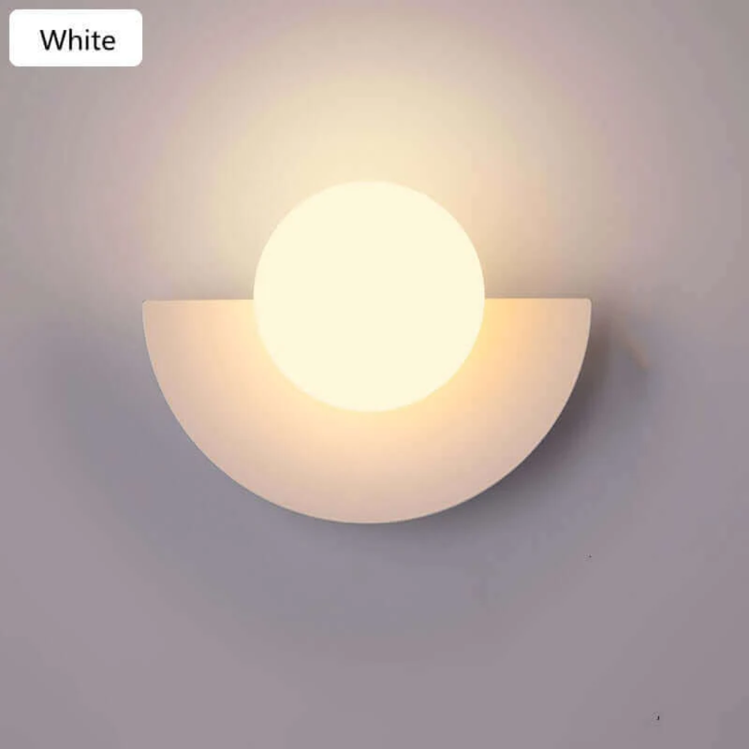 BowLift | Metal Half Moon Wall Lamp - LunaMetal