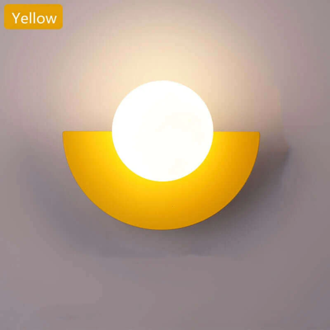 BowLift | Metal Half Moon Wall Lamp - LunaMetal