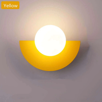 BowLift | Metal Half Moon Wall Lamp - LunaMetal