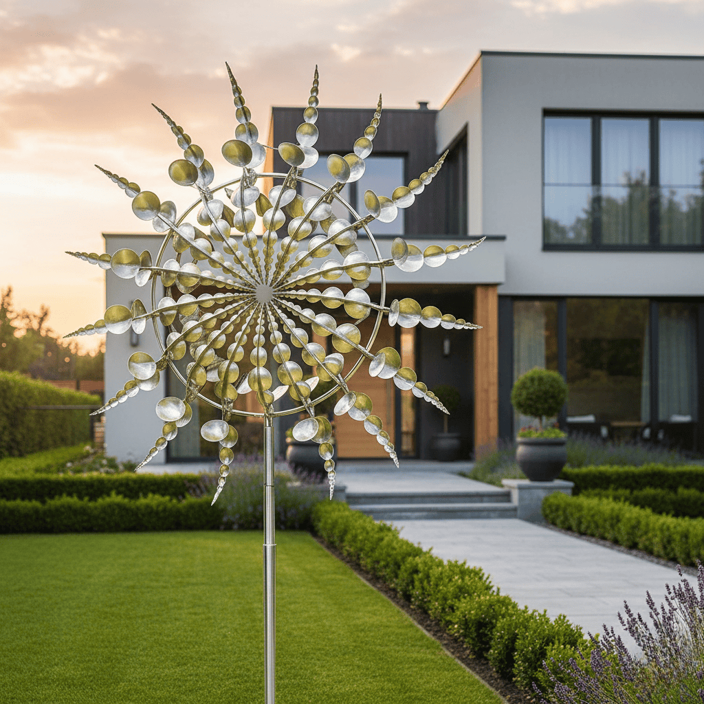 BowLift | METASPIN – Durable Metal Wind Spinner for Stylish Outdoor Décor
