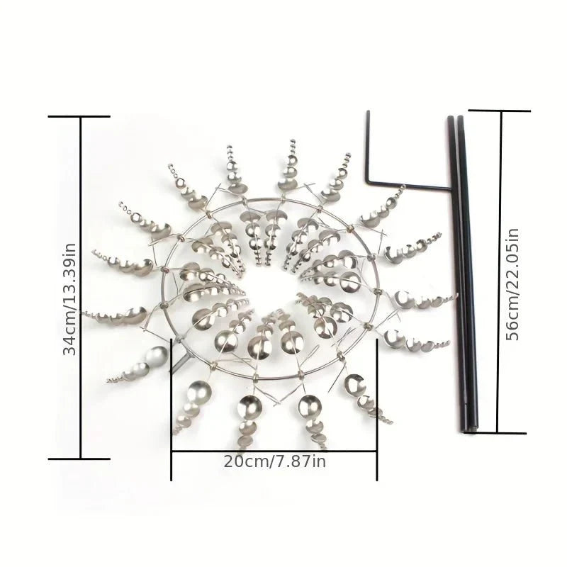 BowLift | METASPIN – Durable Metal Wind Spinner for Stylish Outdoor Décor