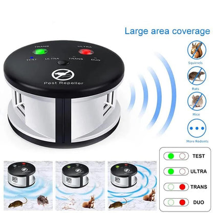 Skanto | Ultrasonic Electronic Mouse Repeller - Rodent and Pest Deterrent for Mice, Rats, and Insects