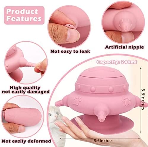 Skanto | Feeding Bowl with 4 Nipples for Nursing Puppies