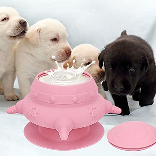 Skanto | Feeding Bowl with 4 Nipples for Nursing Puppies