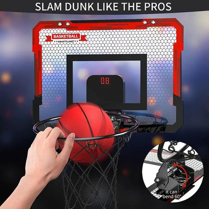 Skanto | Mini Basketball Hoop with Electronic Scoreboard - BouncePro