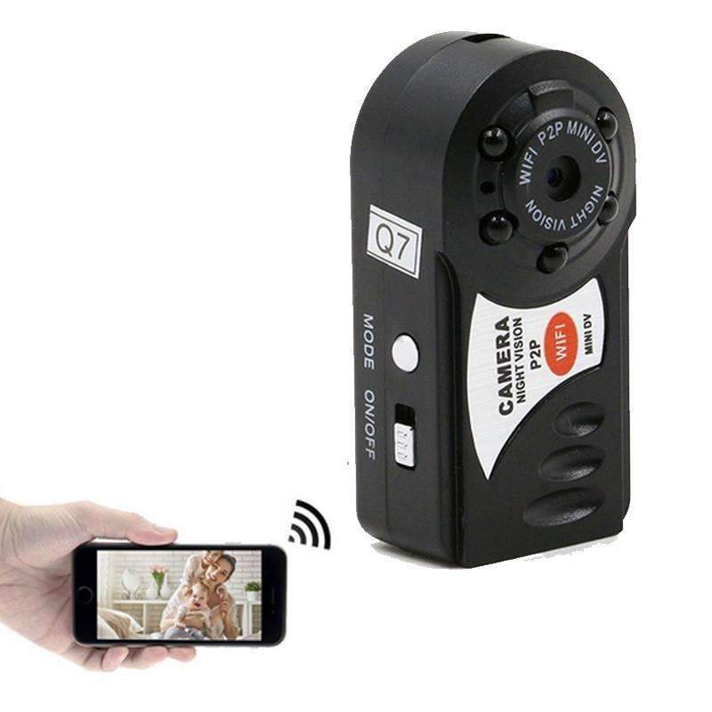 BowLift | Q7 Mini Camcorder - Video Recorder Infrared & Night Vision Camera Motion Detection