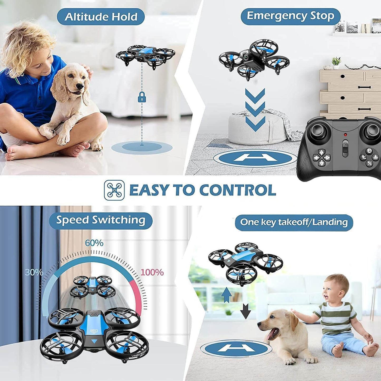 BowLift | Camera for Beginners | Flying RC Quadcopter with Gesture and Mobile Control